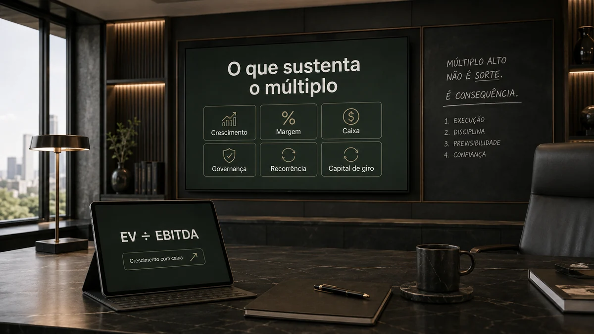 Qualidade dos lucros e conversão do EBITDA em caixa na due diligence