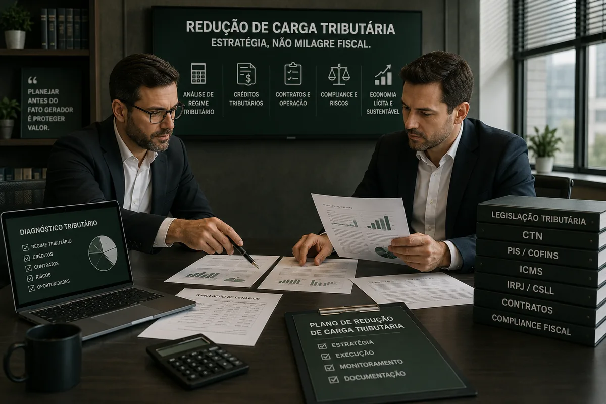Planejamento tributário antes da ocorrência do fato gerador